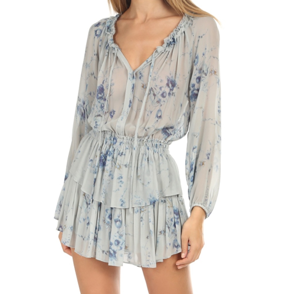 LoveShackFancy Popover Dress in Celestia